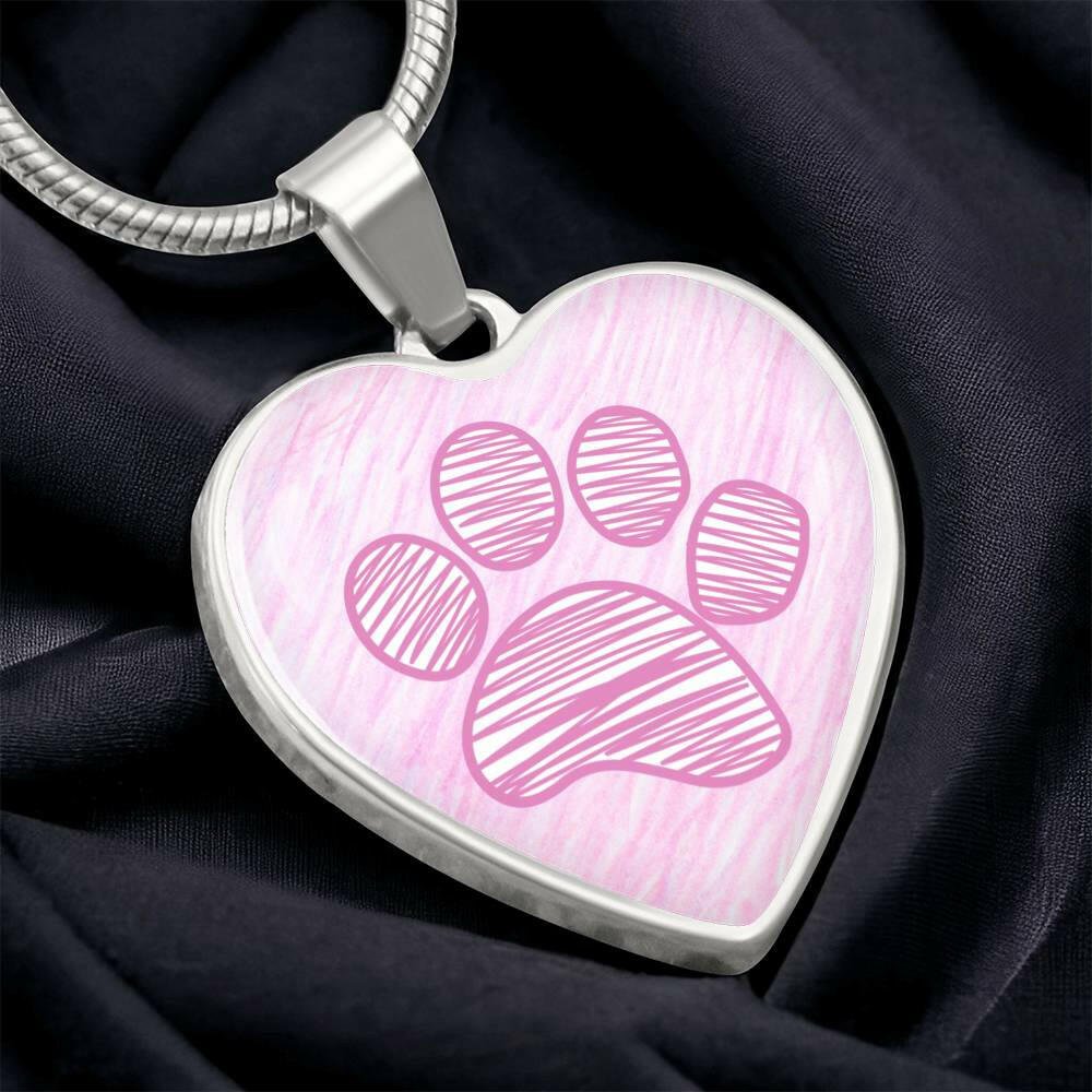 Colored Pencil Paw Necklace - Jewelry - Epileptic Al’s Shop
