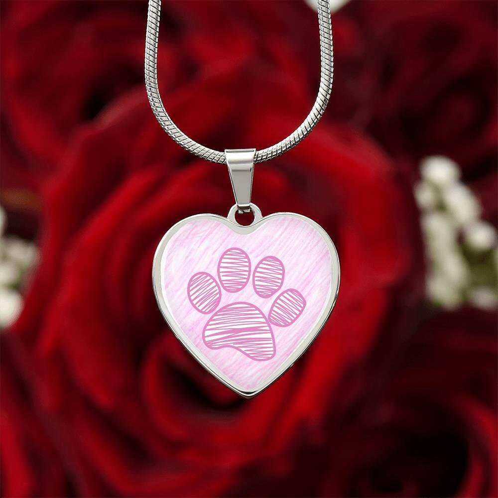 Colored Pencil Paw Necklace - Jewelry - Epileptic Al’s Shop