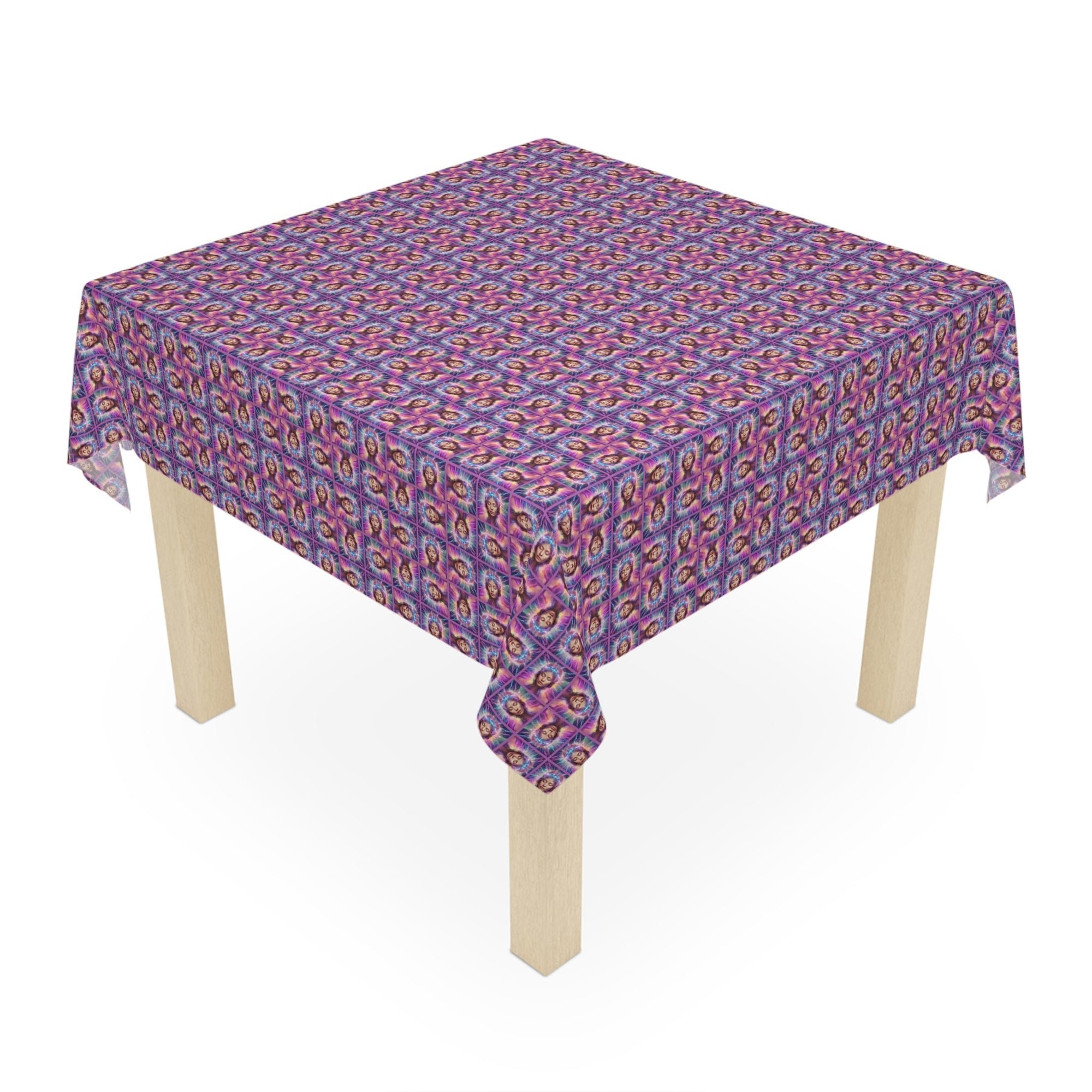 Colorful Brain Epilepsy Awareness Tablecloth - Decor, Dining, Table Decor - EpiAl's Shop