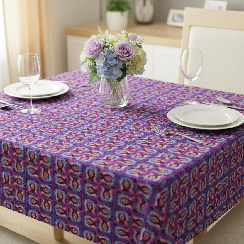 Colorful Brain Epilepsy Awareness Tablecloth - Decor, Dining, Table Decor - EpiAl's Shop