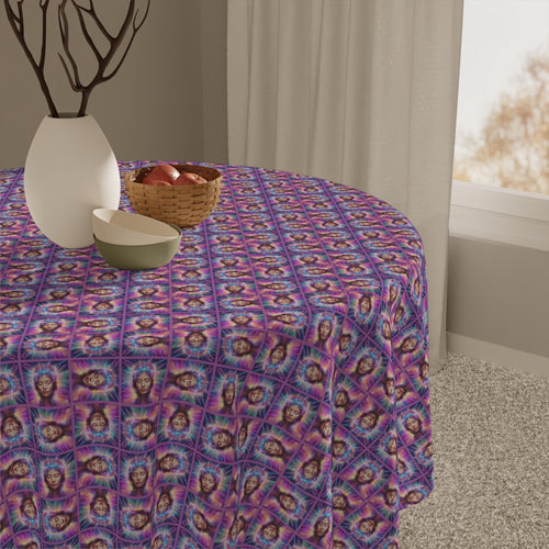 Colorful Brain Epilepsy Awareness Tablecloth - Decor, Dining, Table Decor - EpiAl's Shop