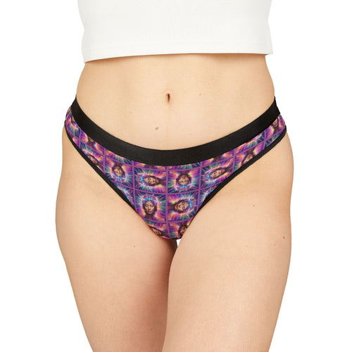 Colorful Brain Epilepsy Awareness Women's Thongs - Clothing, Underwear - EpiAl's Shop