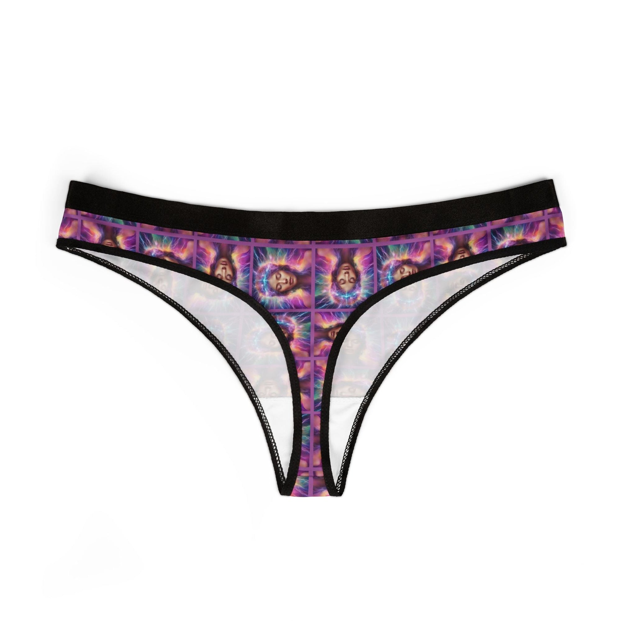 Colorful Brain Epilepsy Awareness Women's Thongs - Clothing, Underwear - EpiAl's Shop