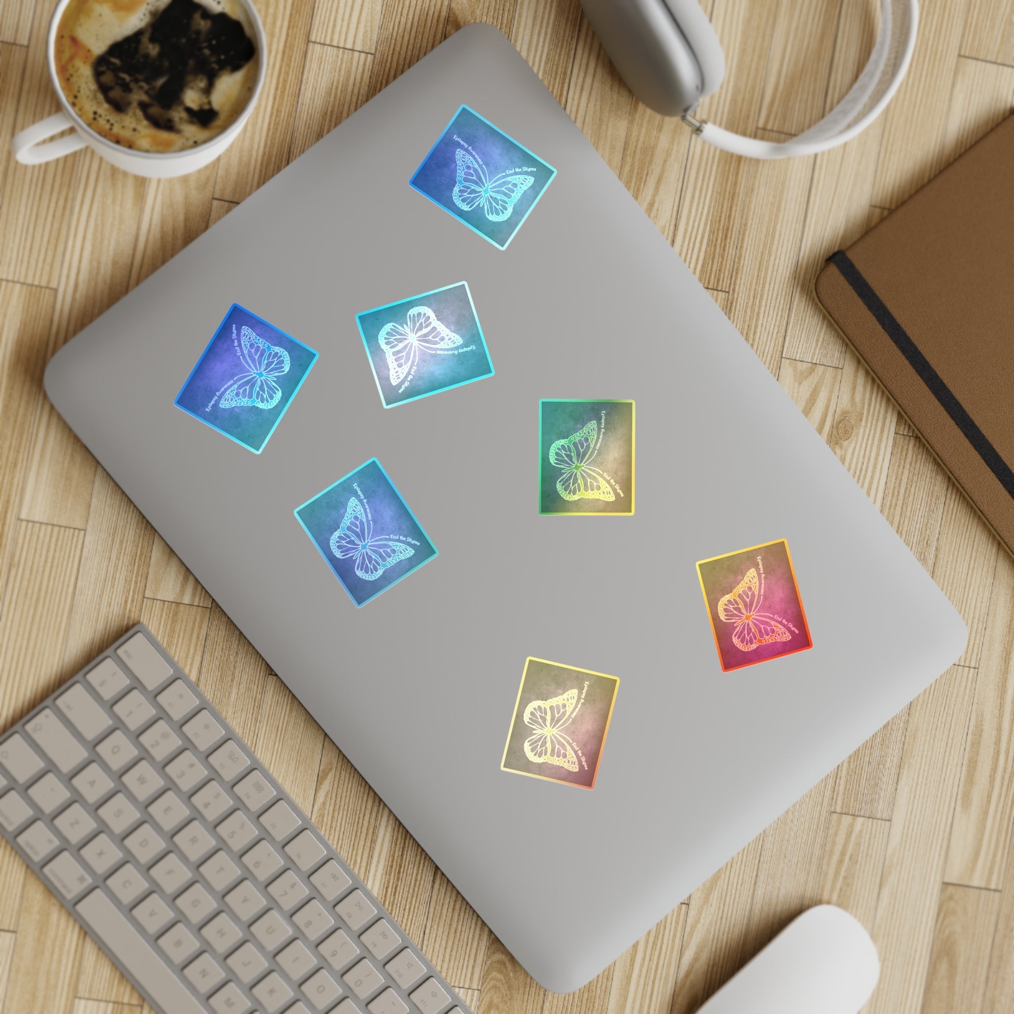 Colorful Butterfly Sticker Sheet Bundle | 5 Elegant Designs for Home & Celebrations - Paper Products, Stickers - EpiAl's Shop