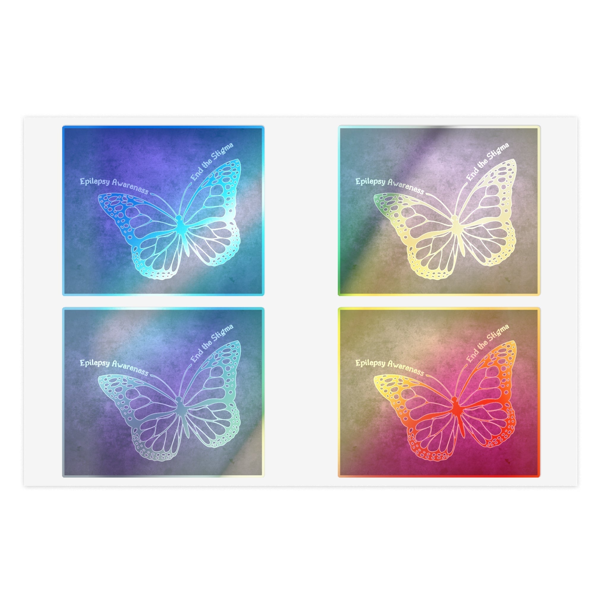Colorful Butterfly Sticker Sheet Bundle | 5 Elegant Designs for Home & Celebrations - Paper Products, Stickers - EpiAl's Shop