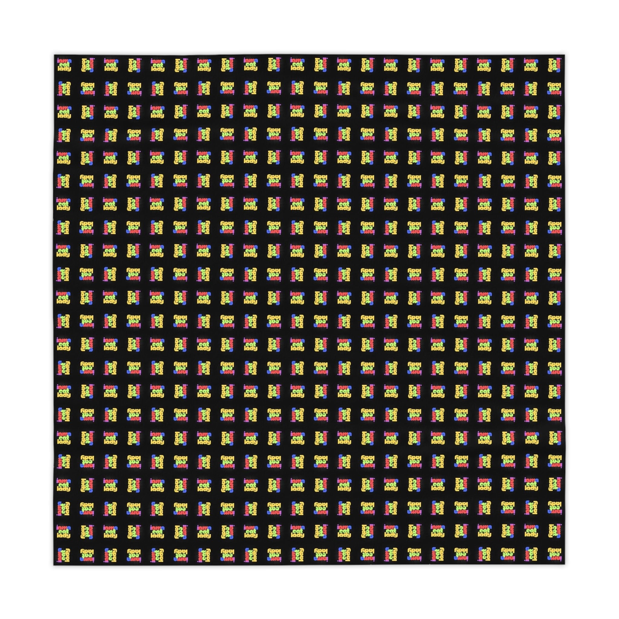 Colorful Cat Lady Patterned Tablecloth for Dining - Decor, Dining, Table Decor - EpiAl's Shop