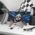 Colorful Clown Cat Vanity Plate - Fun Decorative License Plate - Accessories, Auto, License Plates - EpiAl's Shop