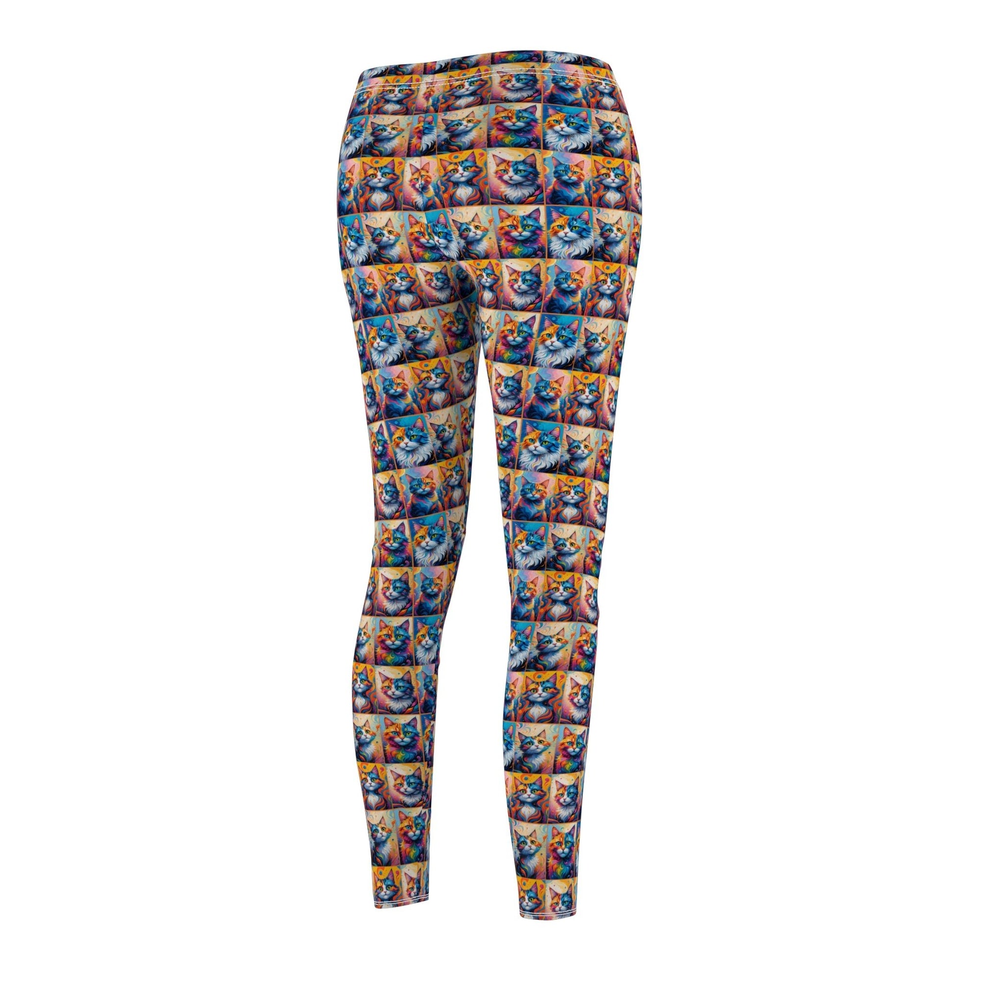 Colorful Kitties Women's Casual Leggings - Clothing, Pants & Leggings - EpiAl's Shop