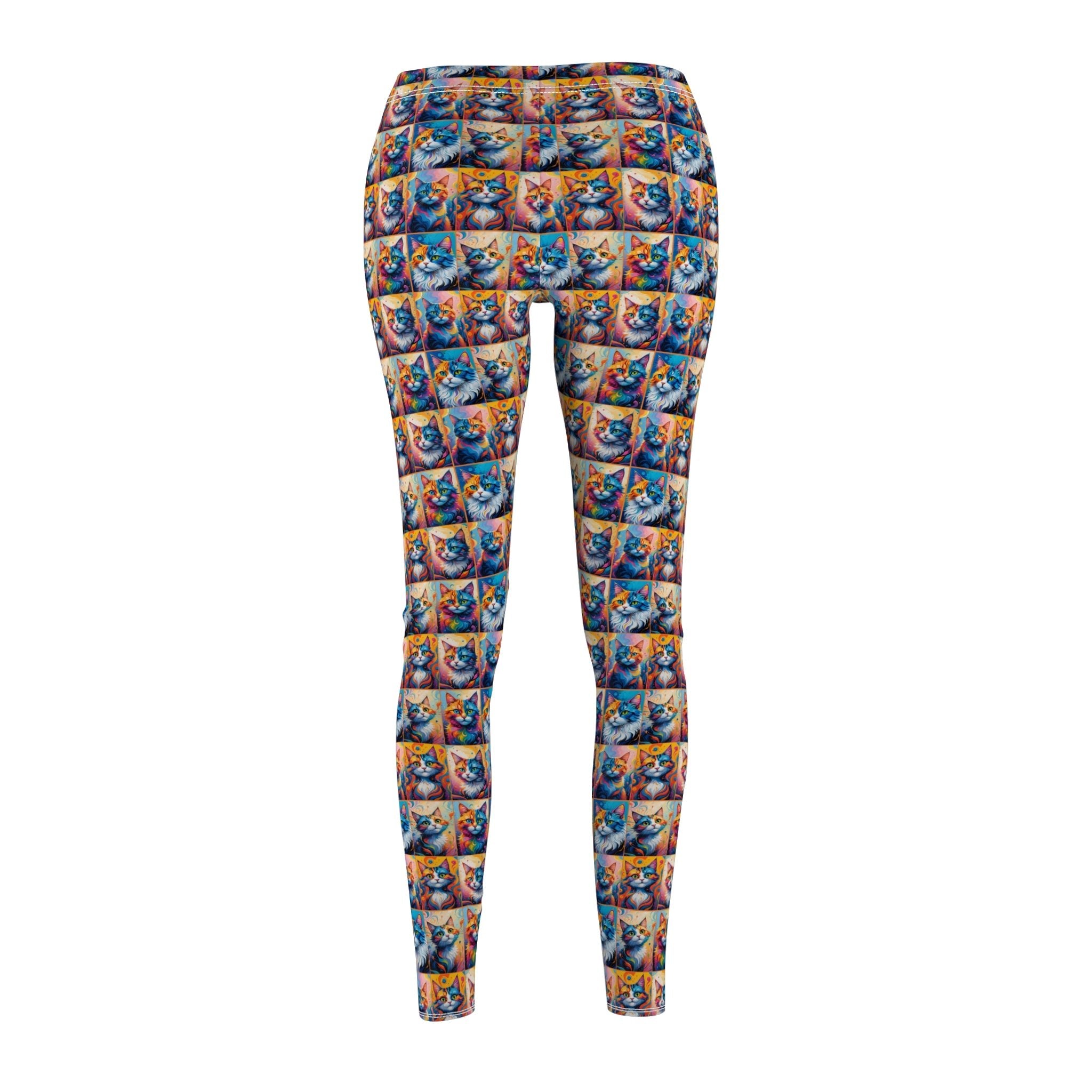 Colorful Kitties Women's Casual Leggings - Clothing, Pants & Leggings - EpiAl's Shop