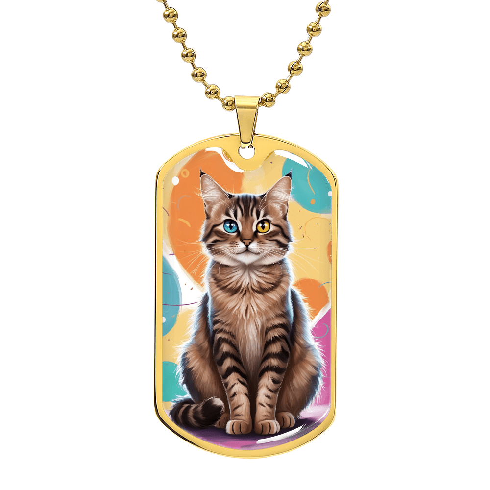 Colorful Kitty Necklace - Jewelry, Necklaces - EpiAl's Shop