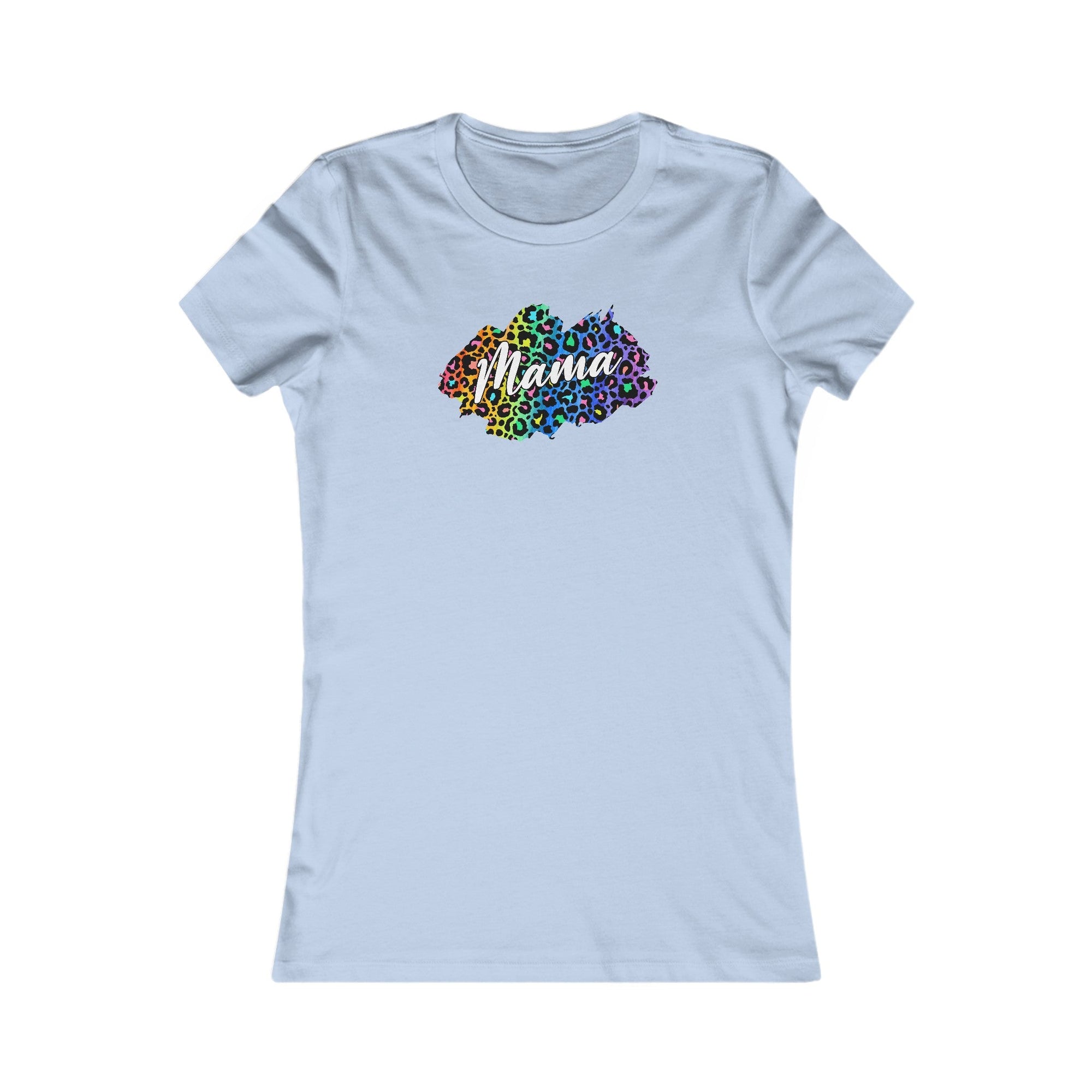 Colorful Leopard Mom Women's Favorite Tee - T - Shirt - Epileptic Al’s Shop