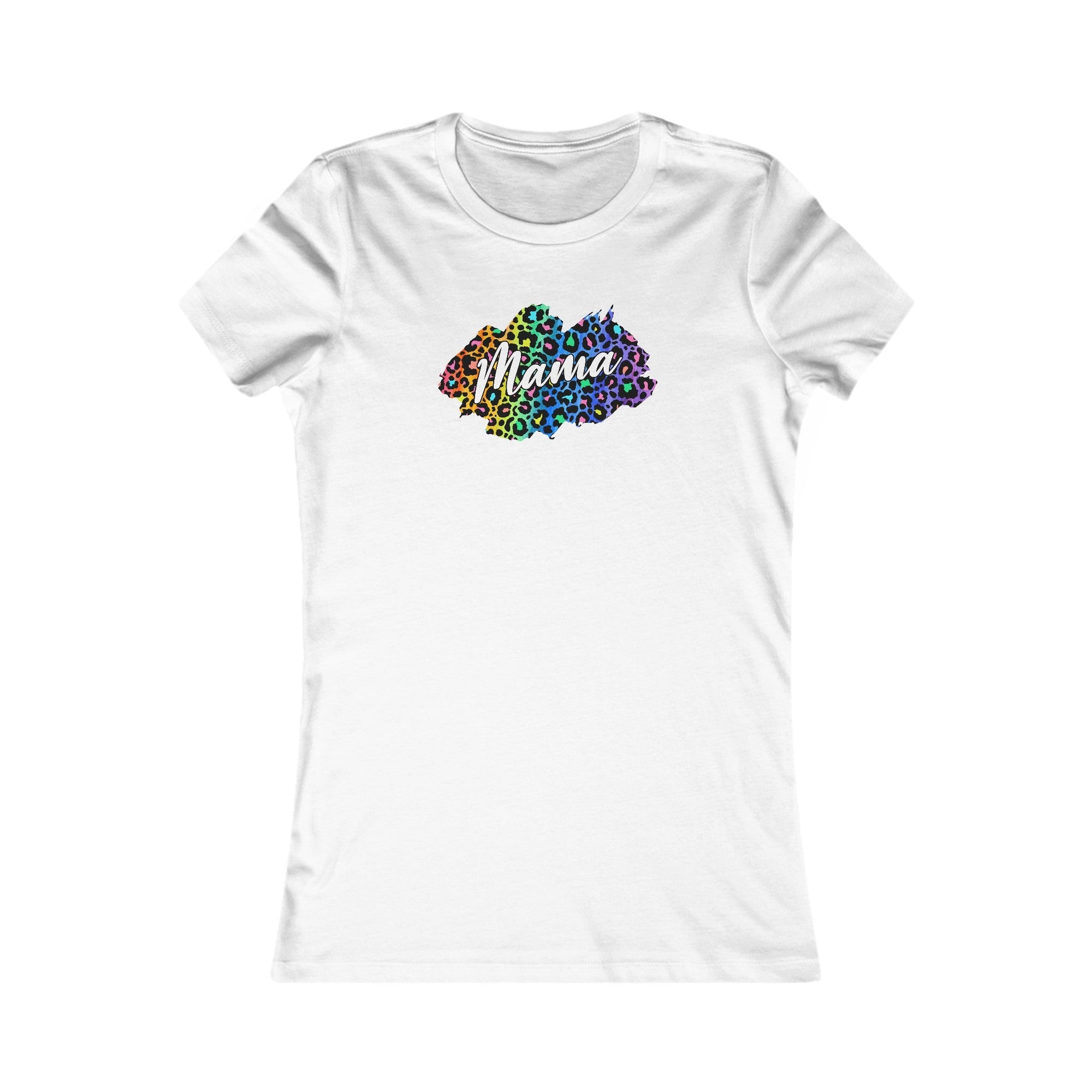 Colorful Leopard Mom Women's Favorite Tee - T - Shirt - Epileptic Al’s Shop