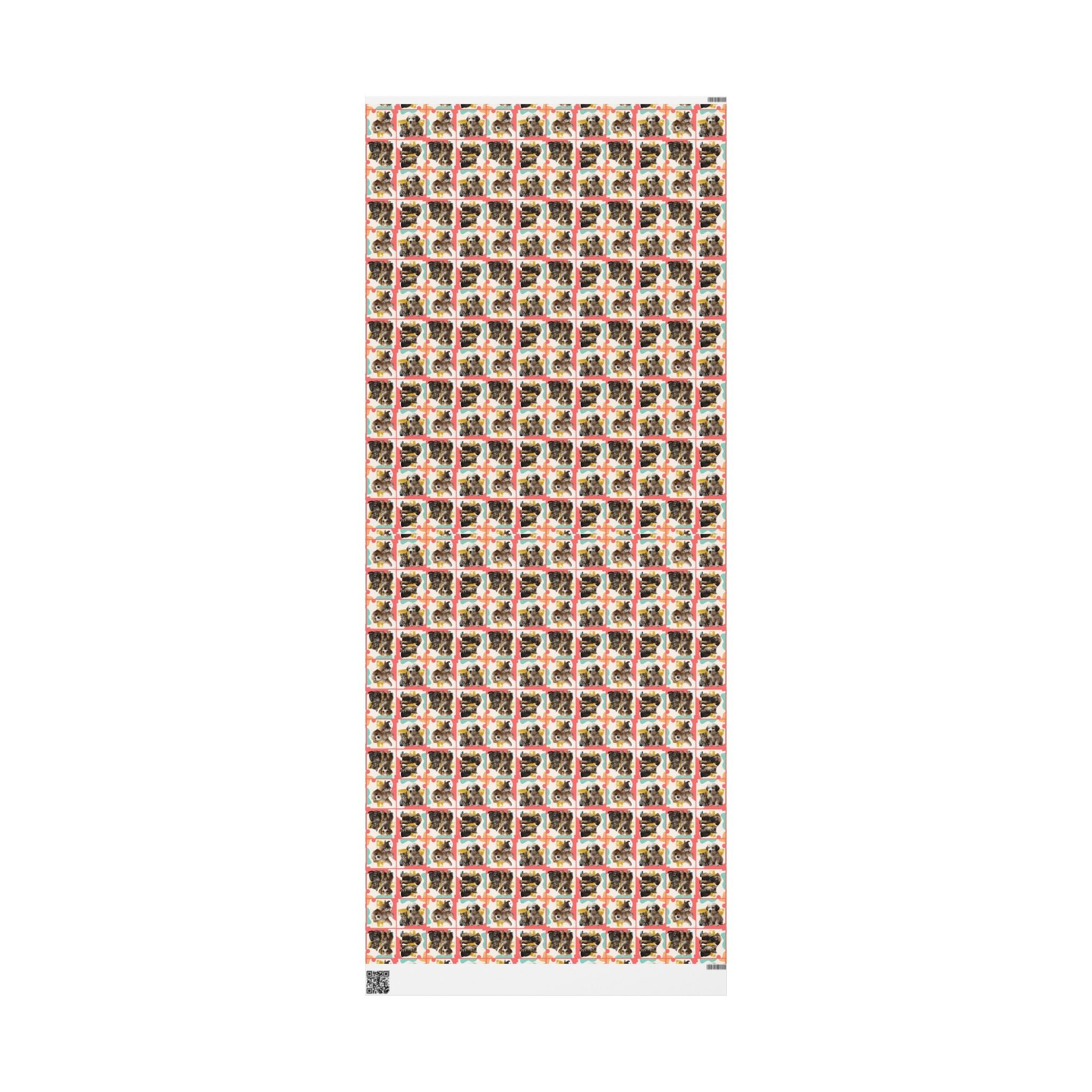 Colorful Puppy & Kitty Wrapping Papers - Paper Products, Gift Wrapping Paper - EpiAl's Shop