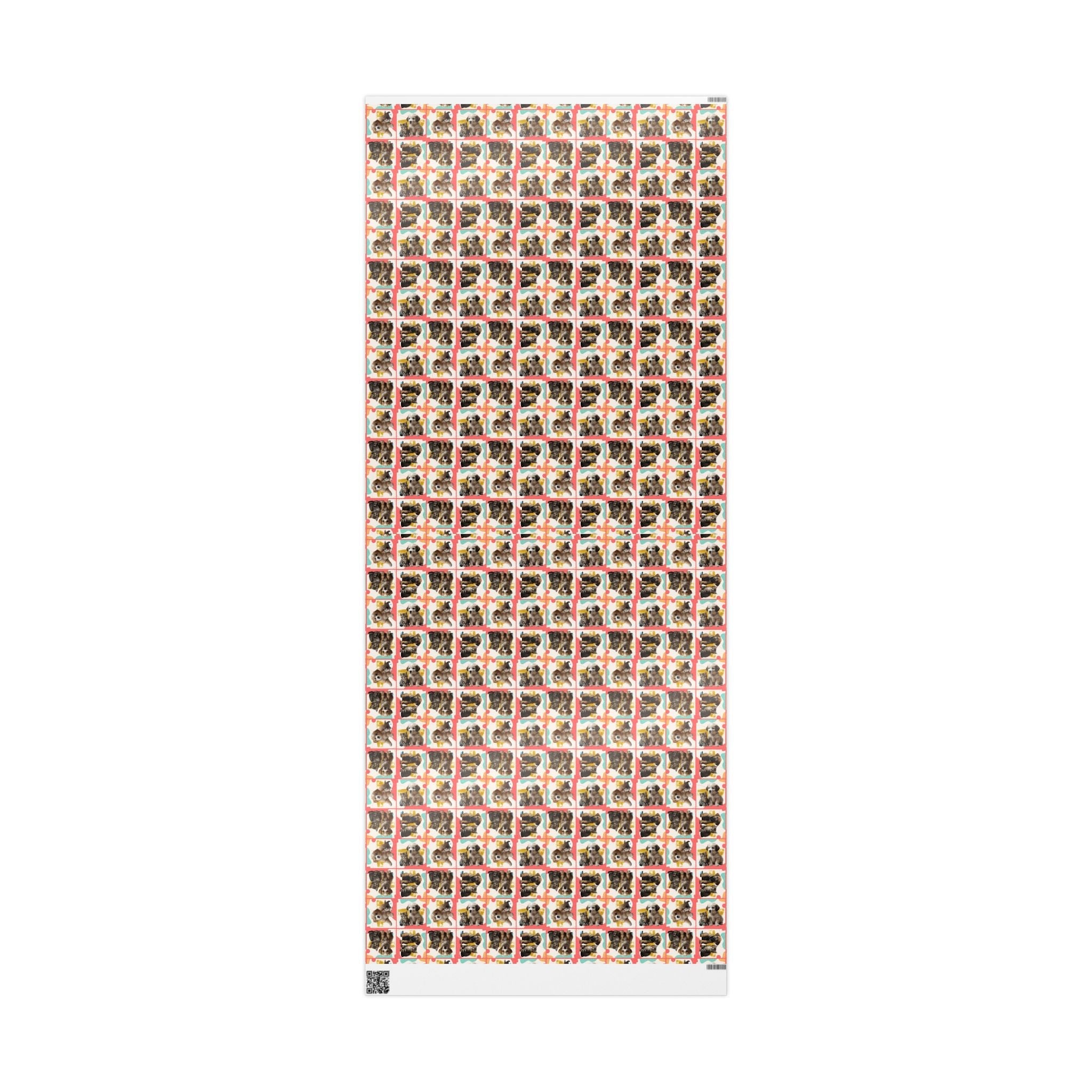 Colorful Puppy & Kitty Wrapping Papers - Paper Products, Gift Wrapping Paper - EpiAl's Shop