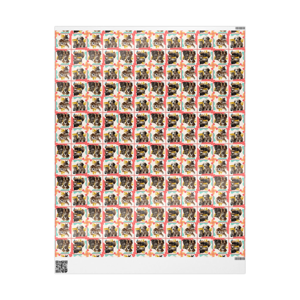 Colorful Puppy & Kitty Wrapping Papers - Paper Products, Gift Wrapping Paper - EpiAl's Shop
