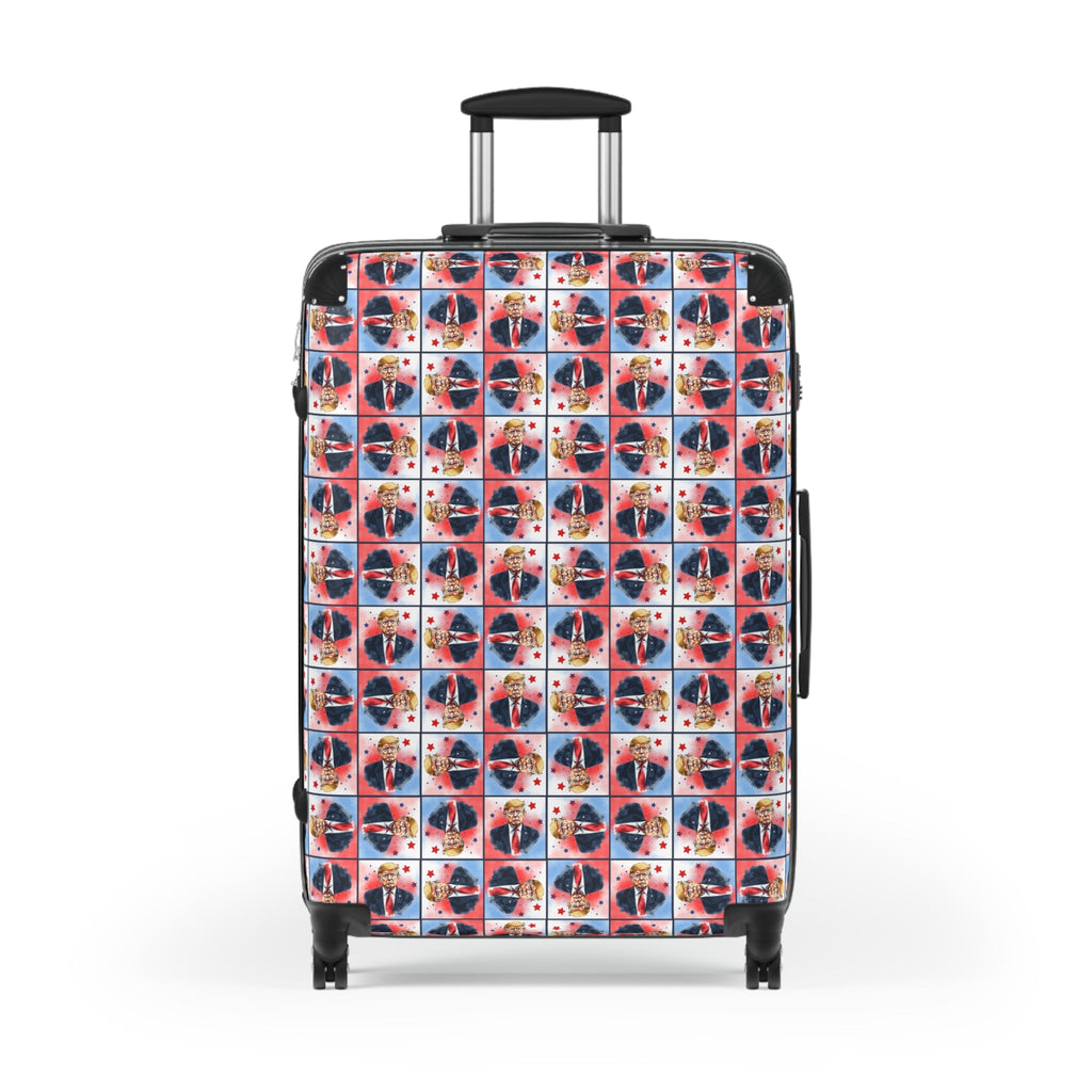 Colorful Trump Travel Suitcase - Bags, Suitcases - EpiAl's Shop