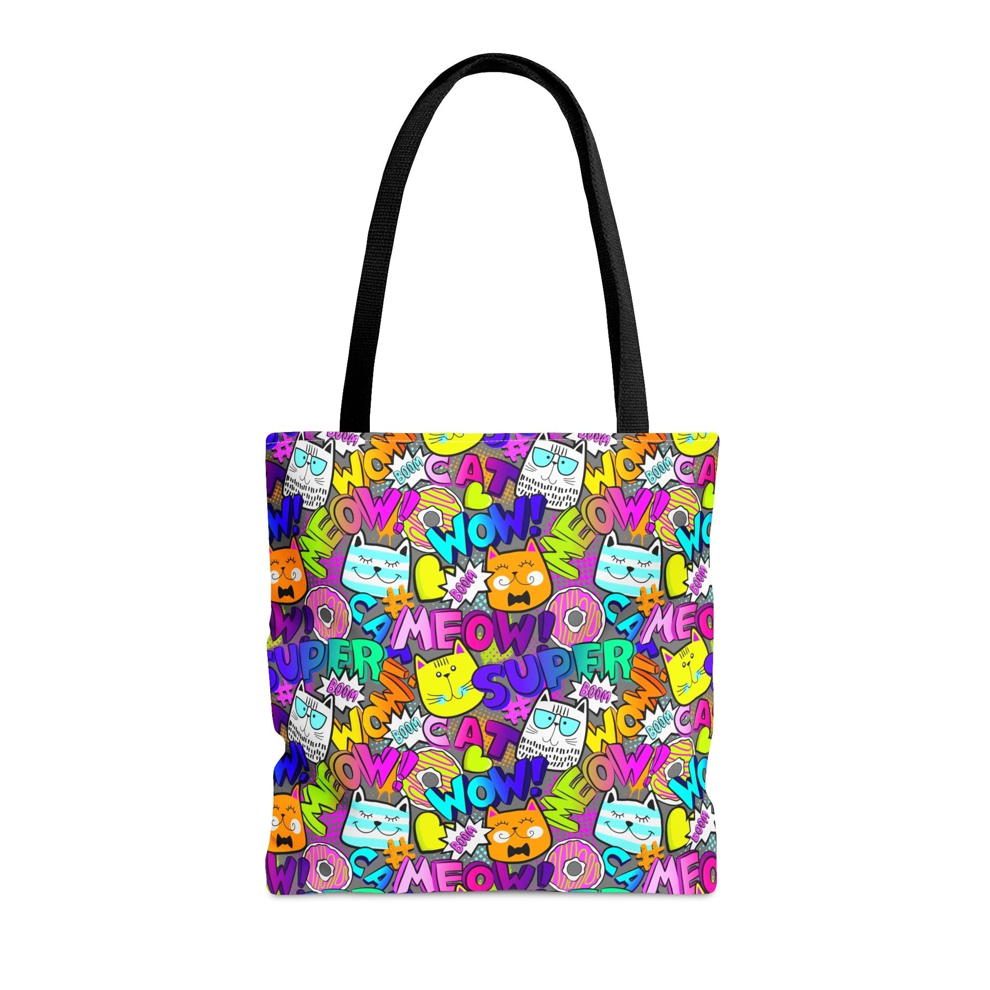 Comic Cats Tote Bag - Bags - Epileptic Al’s Shop