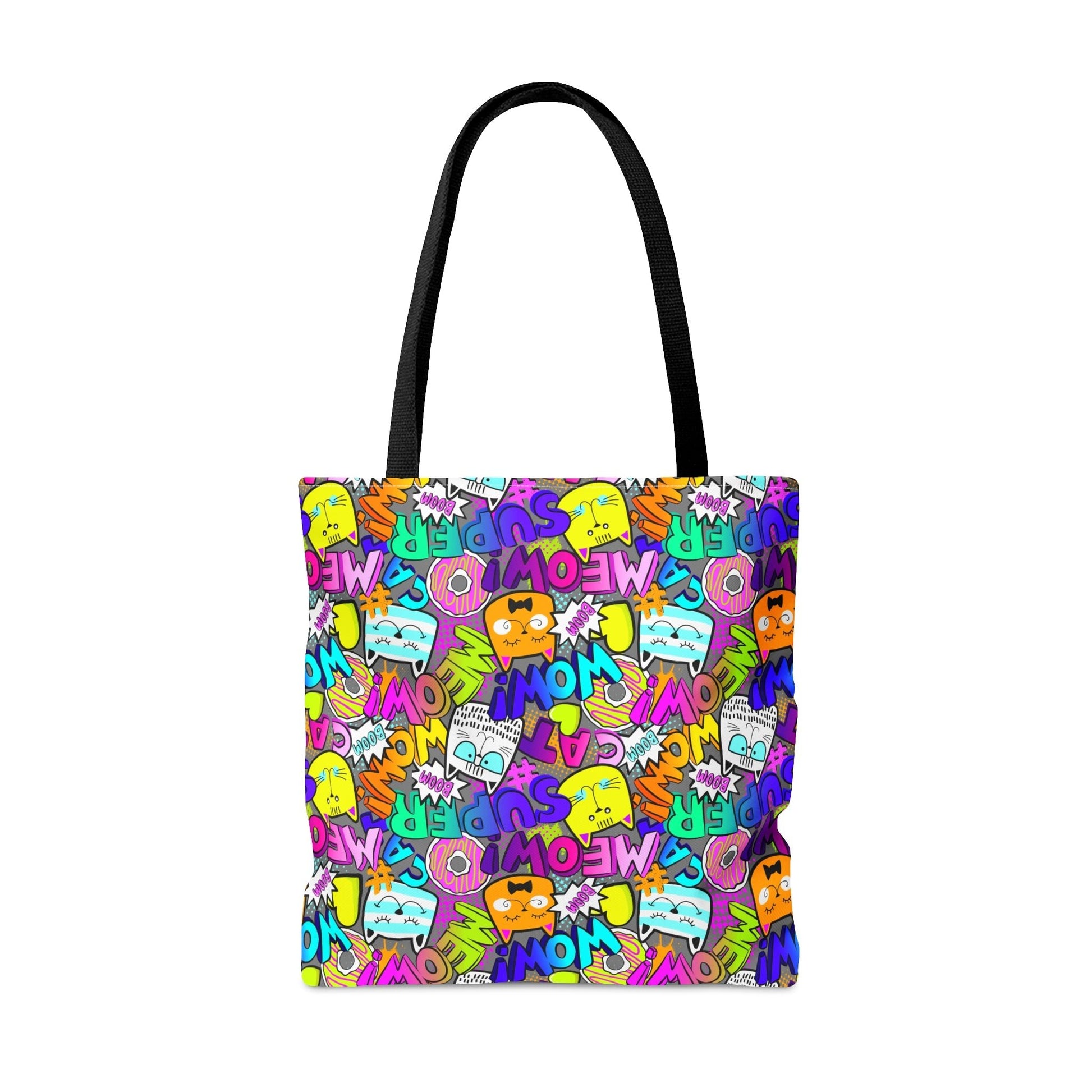 Comic Cats Tote Bag - Bags - Epileptic Al’s Shop
