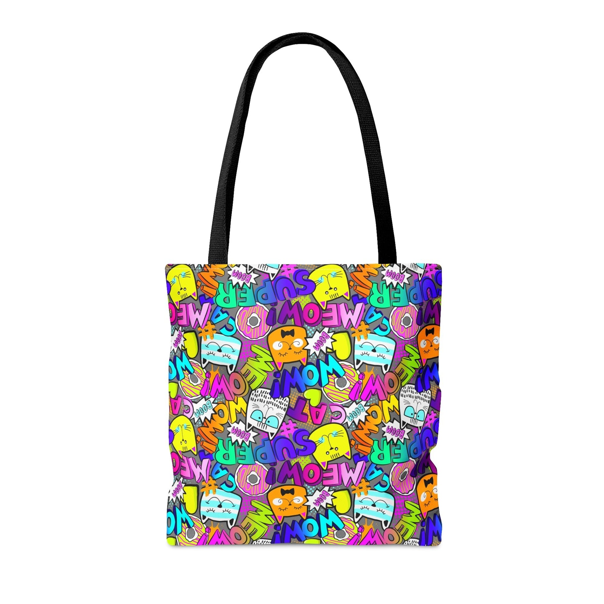 Comic Cats Tote Bag - Bags - Epileptic Al’s Shop