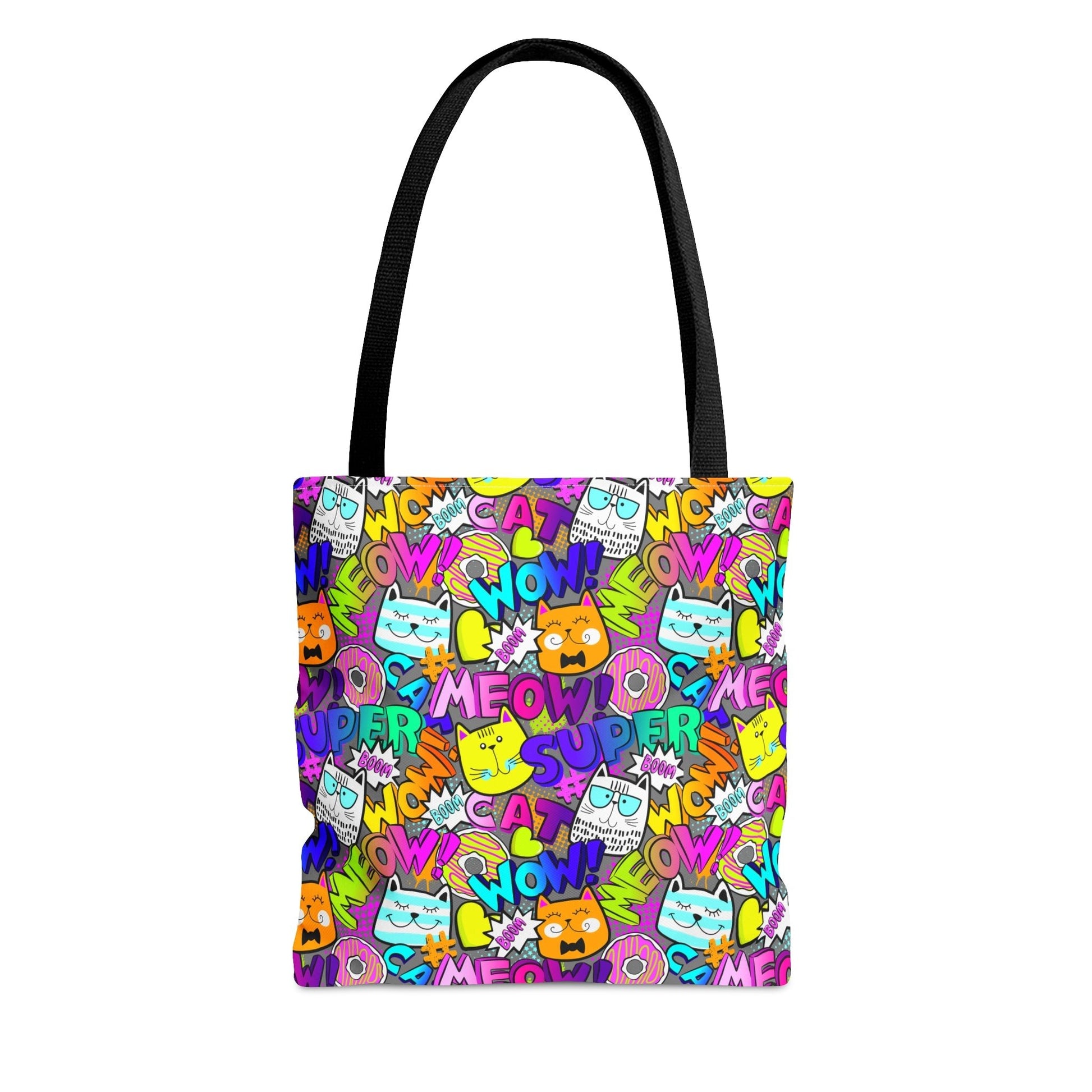 Comic Cats Tote Bag - Bags - Epileptic Al’s Shop