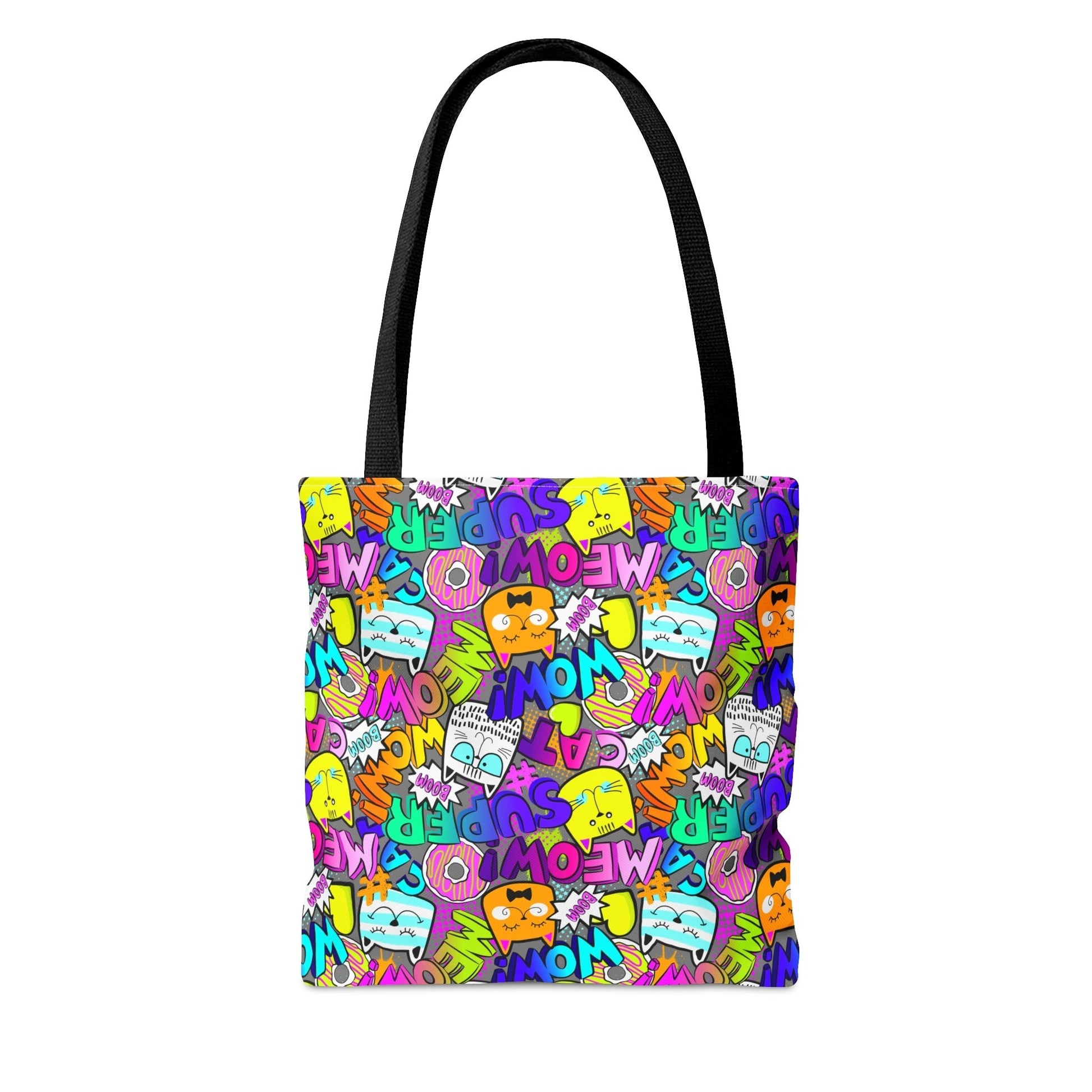 Comic Cats Tote Bag - Bags - Epileptic Al’s Shop