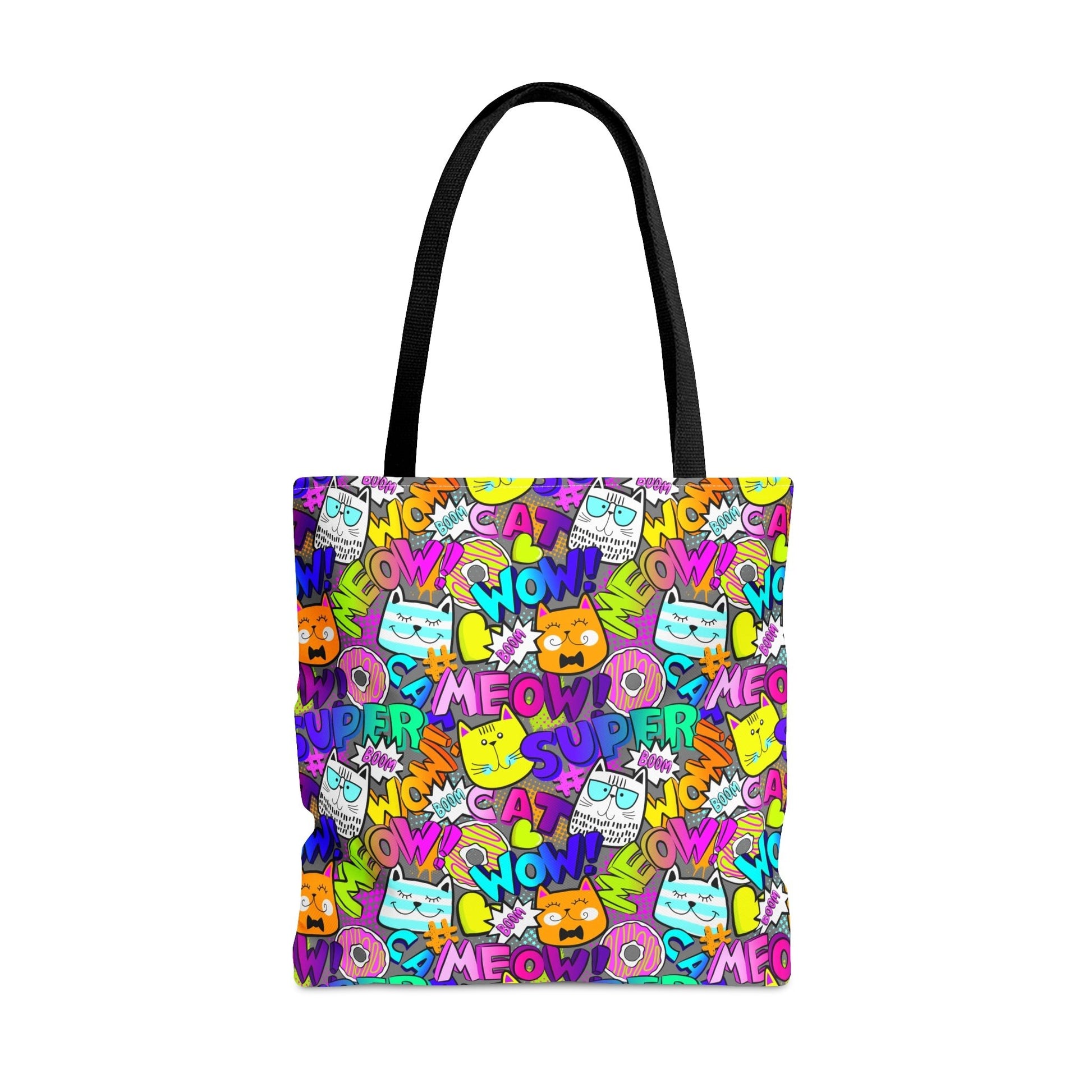 Comic Cats Tote Bag - Bags - Epileptic Al’s Shop