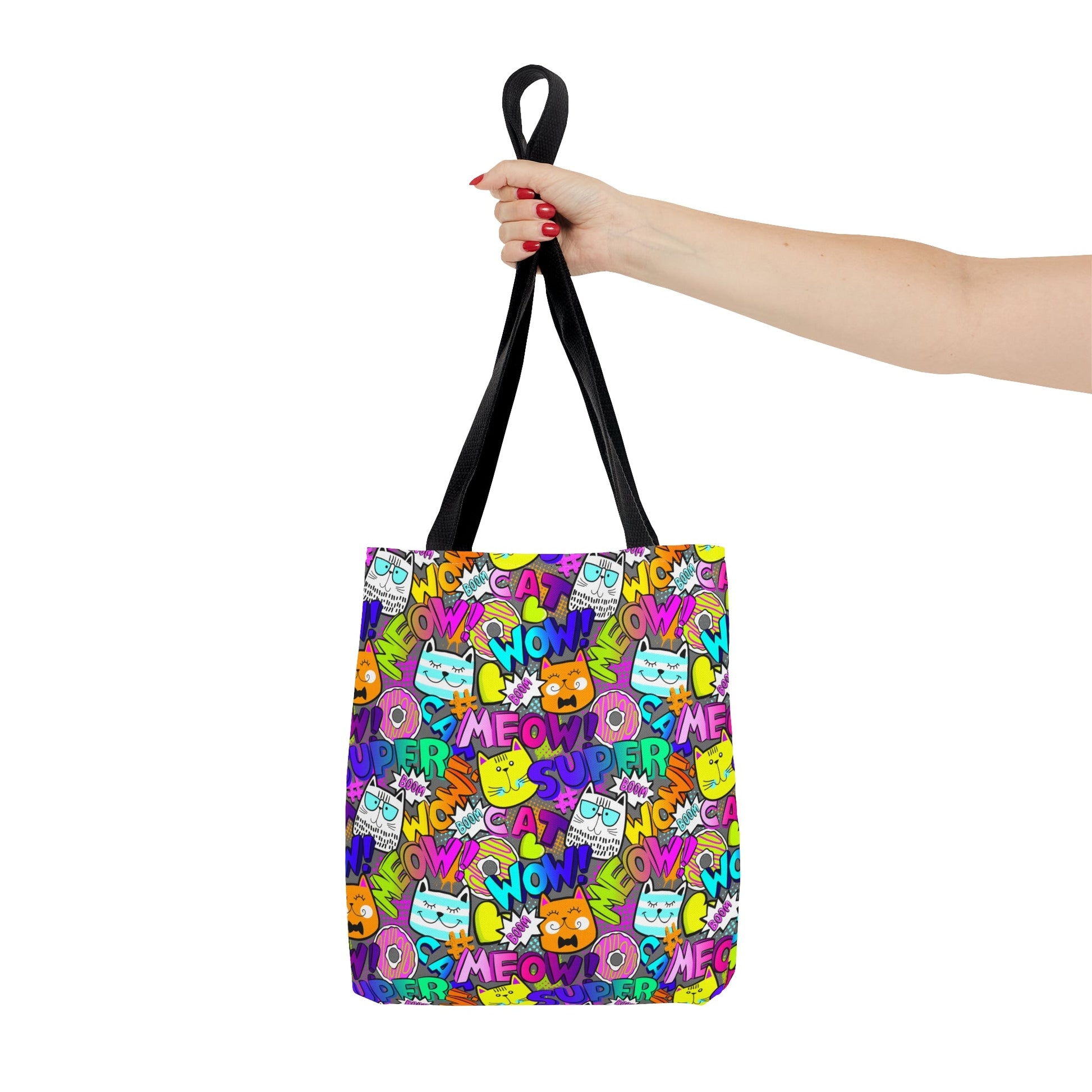 Comic Cats Tote Bag - Bags - Epileptic Al’s Shop