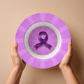 Comic Style Purple Ribbon Collectible Bowl - Decor, Kitchen & Dining, Bowls - EpiAl's Shop