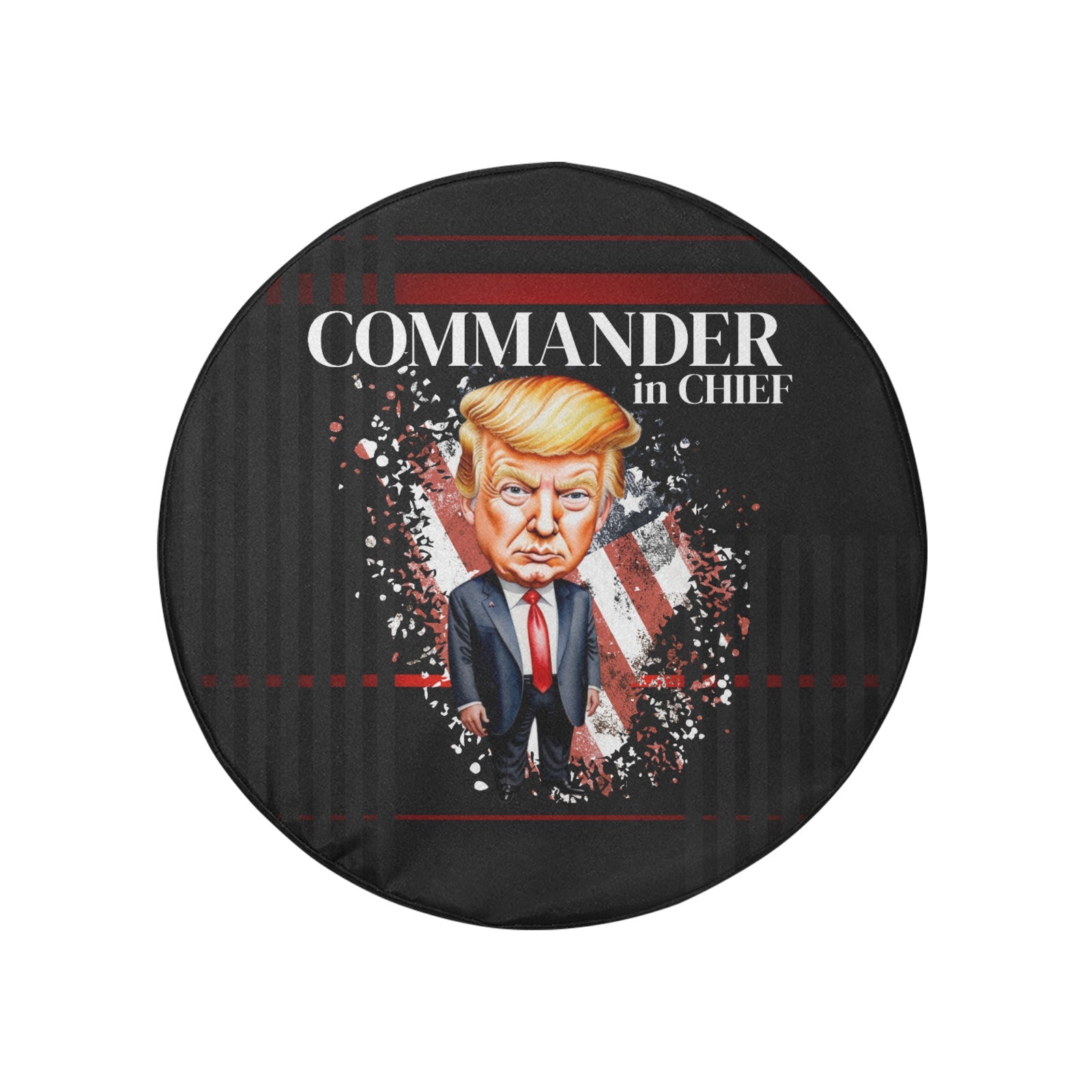 Commander in Chief Spare Tire Cover (Medium)(16") - Accessories, Auto, Spare Tire Covers - EpiAl's Shop