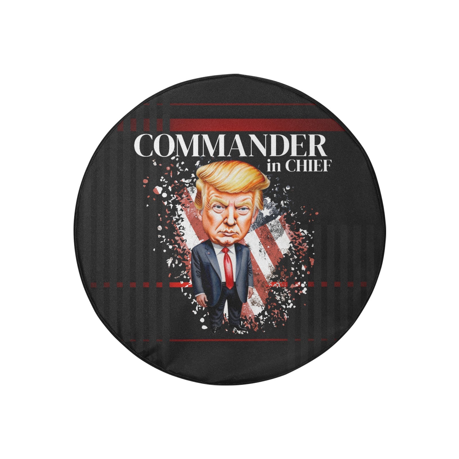 Commander in Chief Spare Tire Cover (Small)(15") - Accessories, Auto, Spare Tire Covers - EpiAl's Shop