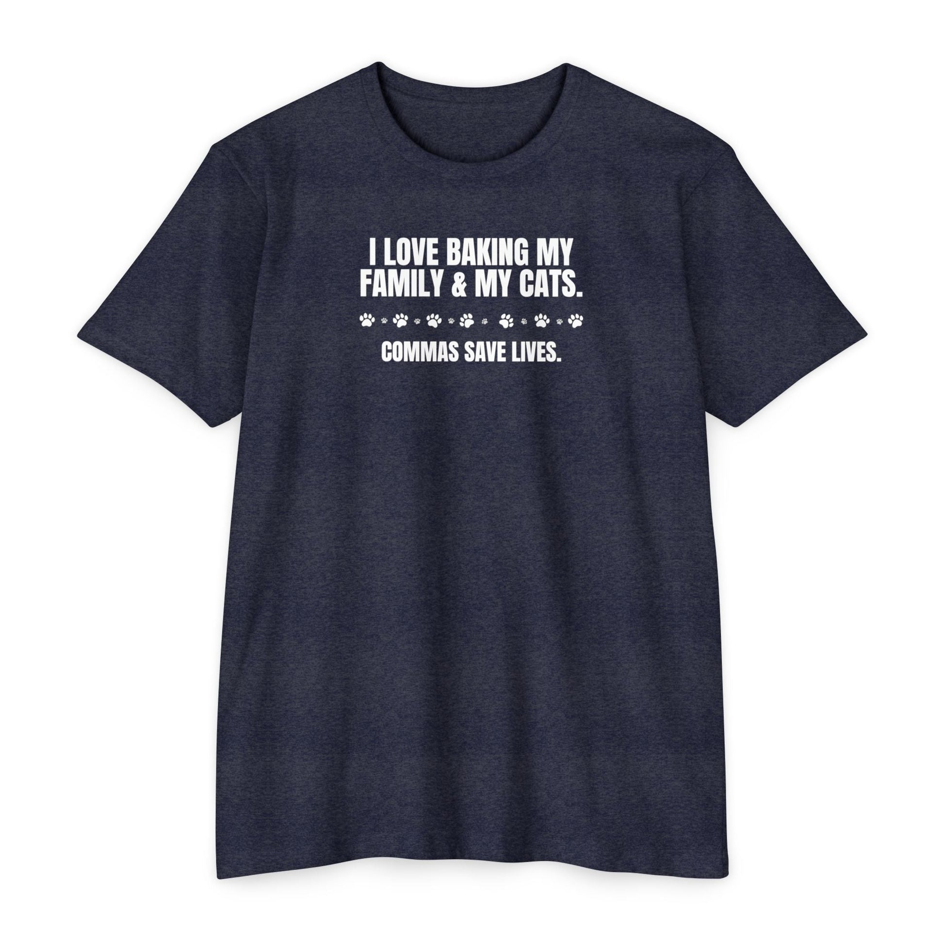 Commas Save Lives Unisex CVC Jersey T - shirt - T - Shirt - Epileptic Al’s Shop