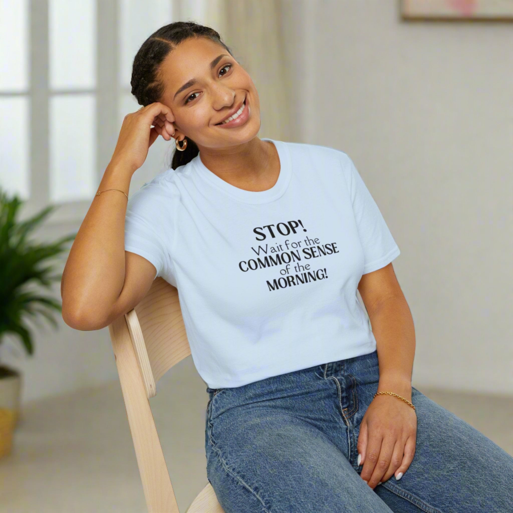 Common Sense Unisex Softstyle T - Shirt - T - Shirt - Epileptic Al’s Shop