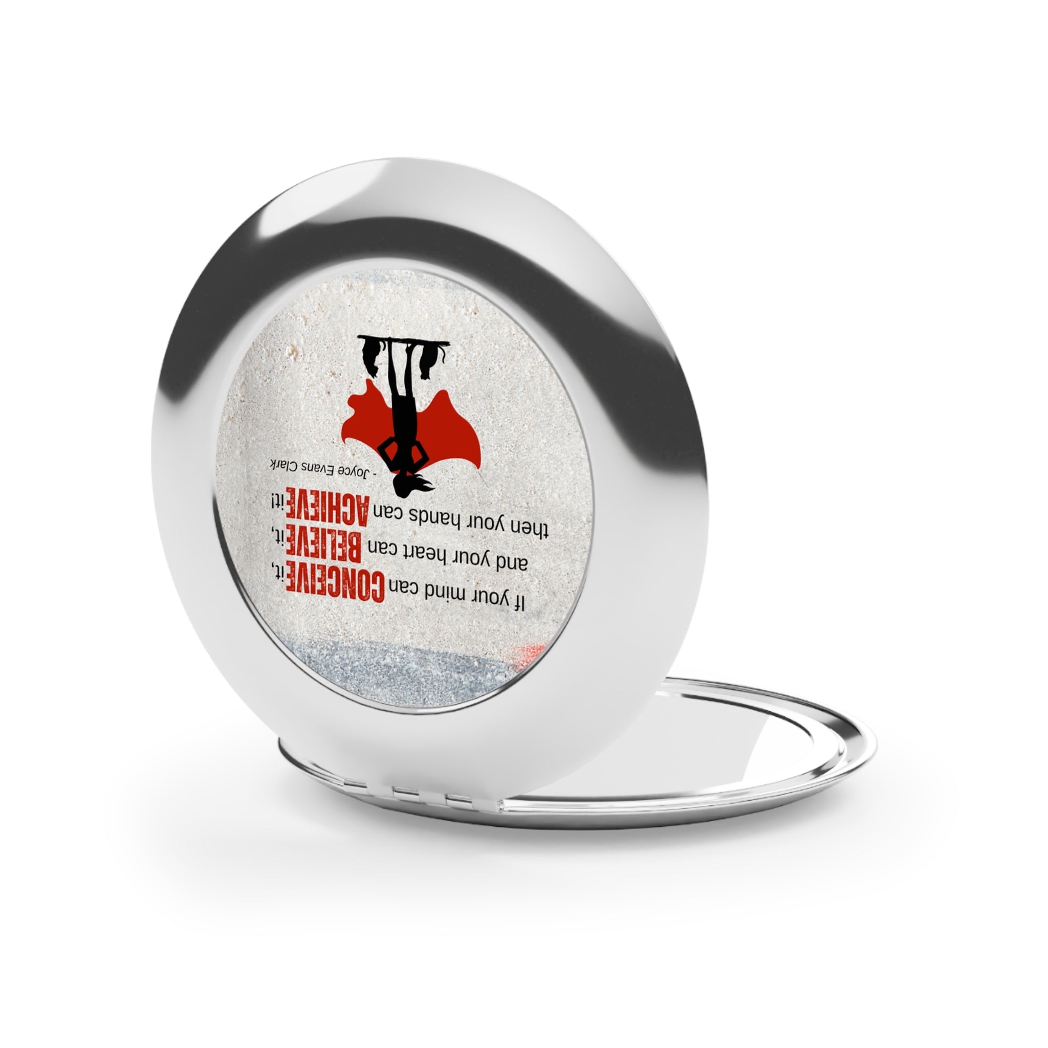 Conceive Believe Achieve Compact Travel Mirror - Accessories, Beauty, Travel Mirror - EpiAl's Shop