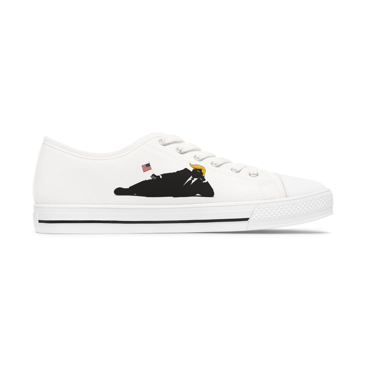 Confidence, Casually – Political Parody Low Top Sneakers for Women - Shoes, Sneakers - EpiAl's Shop