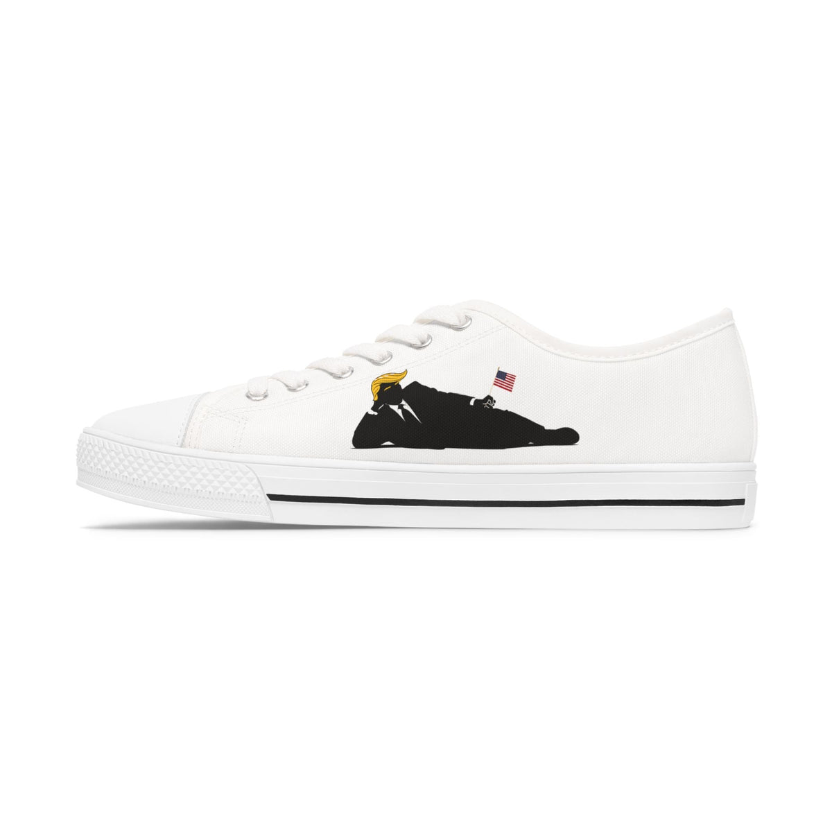 Confidence, Casually – Political Parody Low Top Sneakers for Women - Shoes, Sneakers - EpiAl's Shop