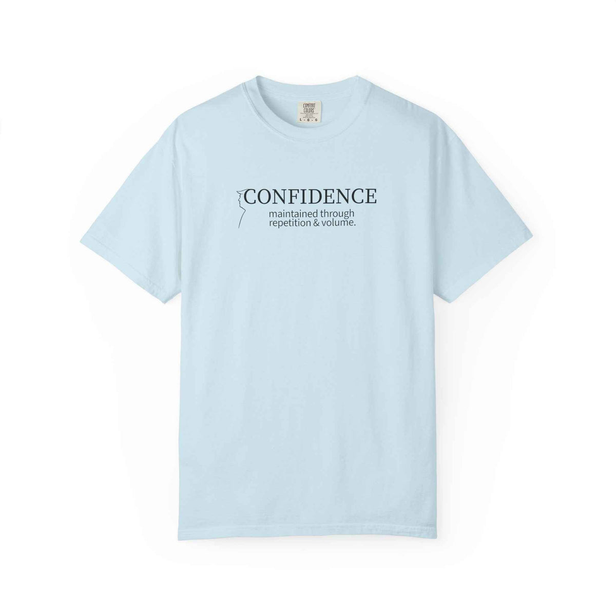 Confidence Maintained T-Shirt – Minimalist Typography Edition - Clothing, Unisex, T-Shirts - EpiAl's Shop