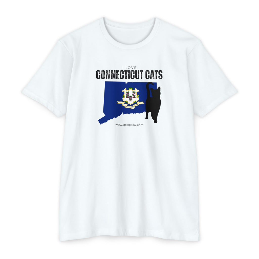 Connecticut Cats Unisex CVC Jersey T - shirt - T - Shirt - Epileptic Al’s Shop