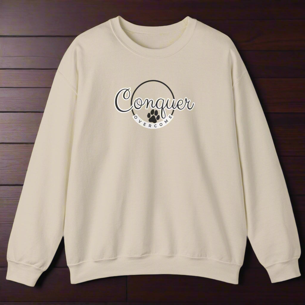 Conquer Unisex Heavy Blend™ Crewneck Sweatshirt - Sweatshirt - EpiAl's Shop