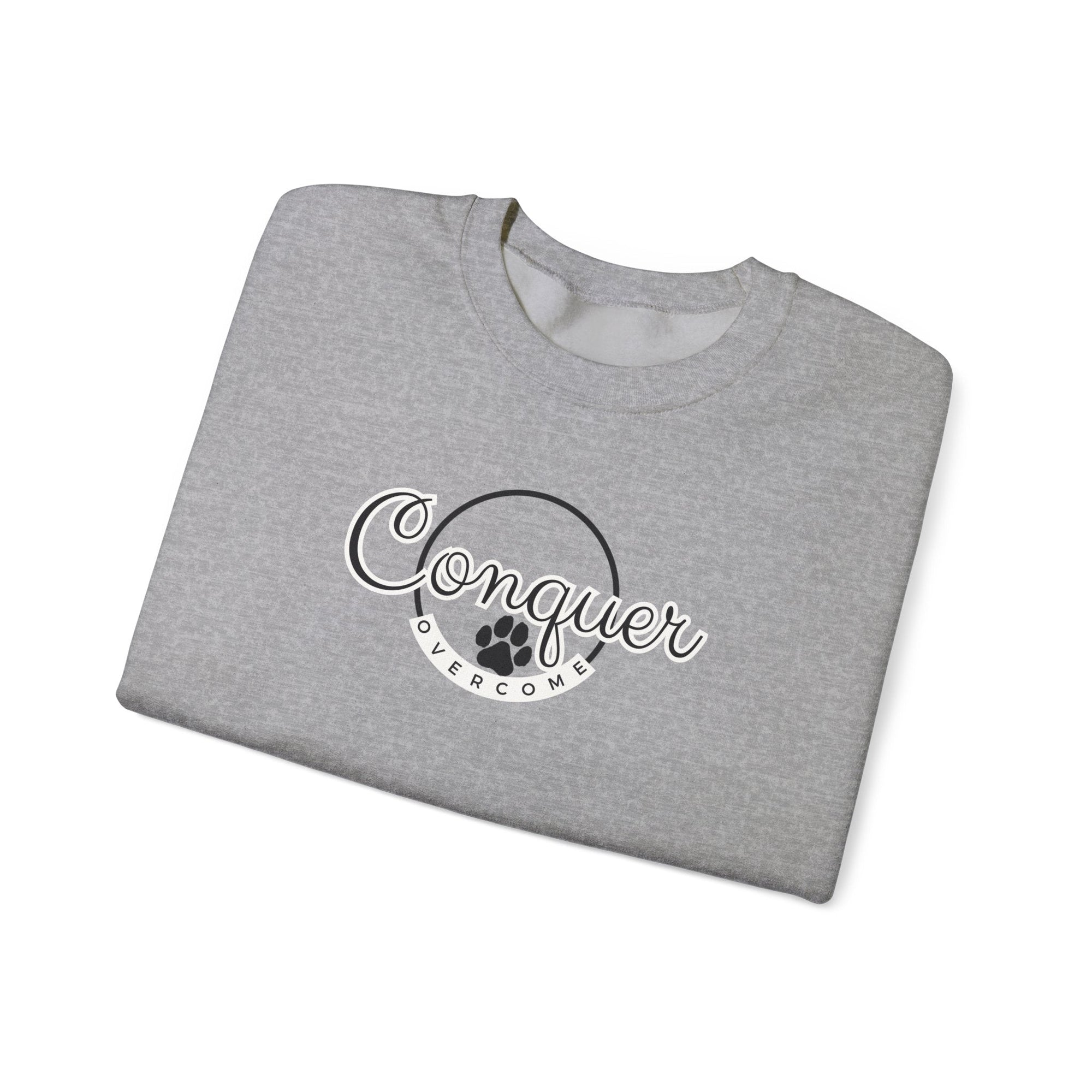 Conquer Unisex Heavy Blend™ Crewneck Sweatshirt - Sweatshirt - EpiAl's Shop