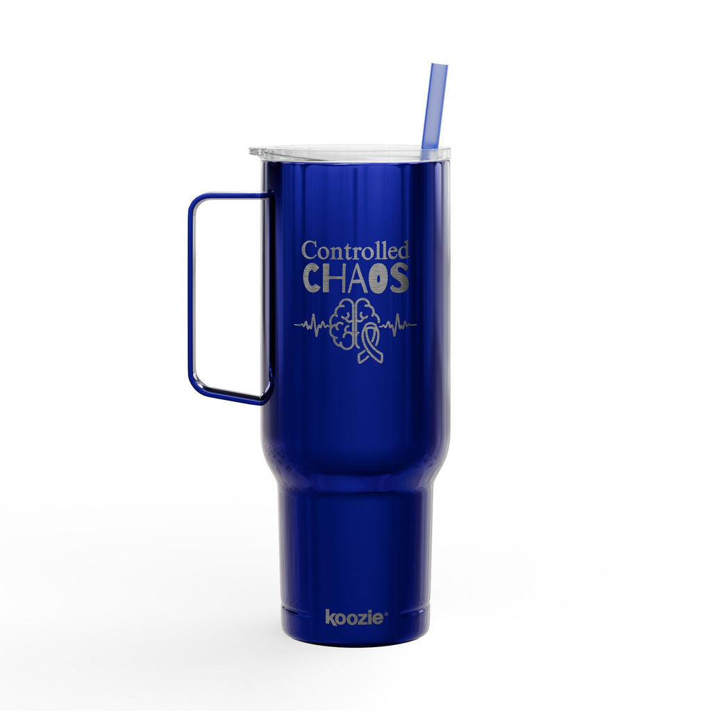 Controlled Chaos 40oz Tumbler – Neurostrong Insulated Travel Mug - Drinkware, Tumblers & Travel Mugs - EpiAl's Shop
