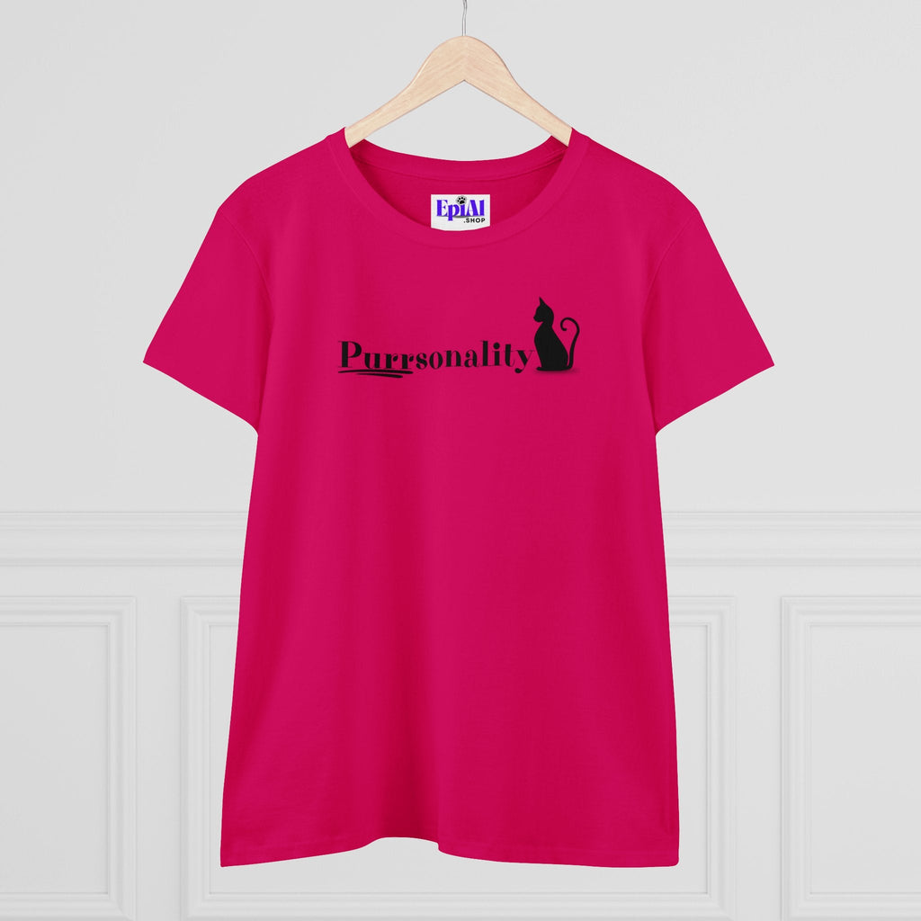 Copy of I'm a Cat Lady Women's Midweight Cotton Tee - T - Shirt - Epileptic Al’s Shop