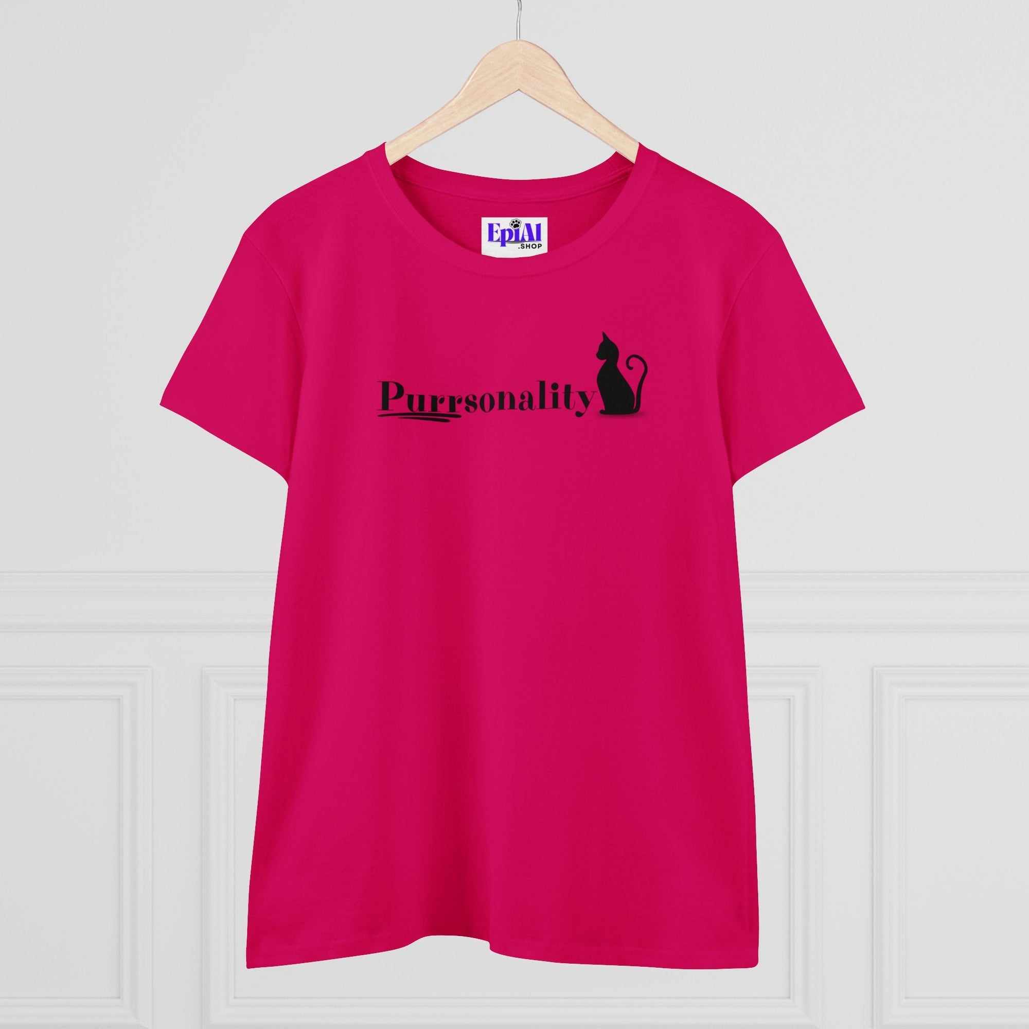 Copy of I'm a Cat Lady Women's Midweight Cotton Tee - T - Shirt - Epileptic Al’s Shop