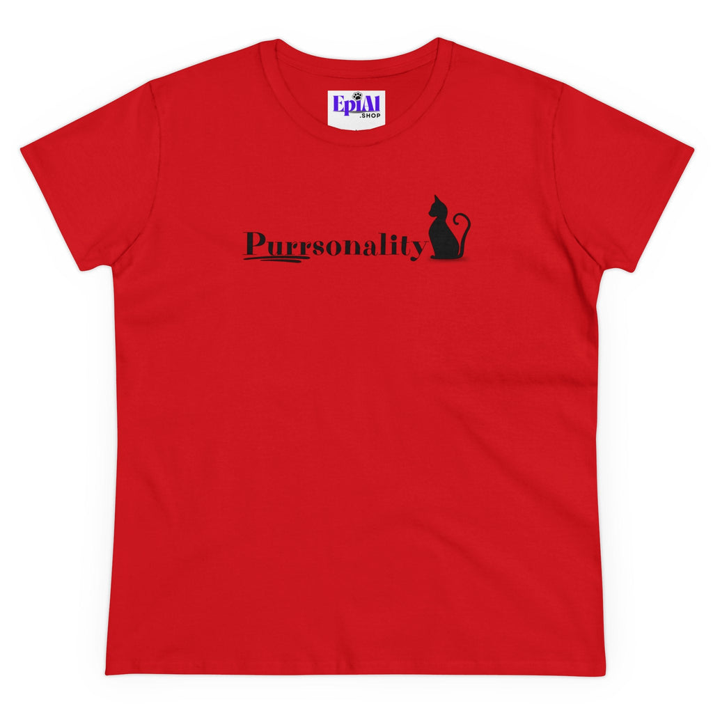 Copy of I'm a Cat Lady Women's Midweight Cotton Tee - T - Shirt - Epileptic Al’s Shop
