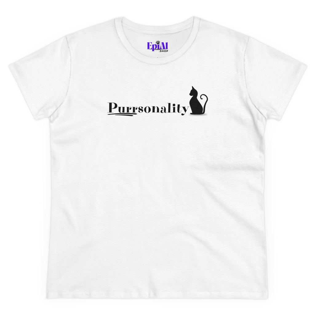 Copy of I'm a Cat Lady Women's Midweight Cotton Tee - T - Shirt - Epileptic Al’s Shop