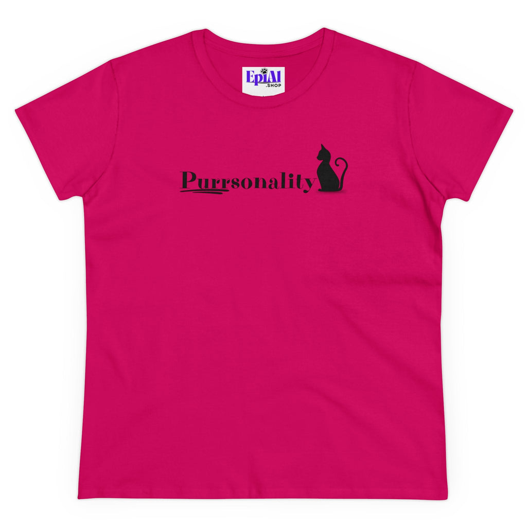 Copy of I'm a Cat Lady Women's Midweight Cotton Tee - T - Shirt - Epileptic Al’s Shop
