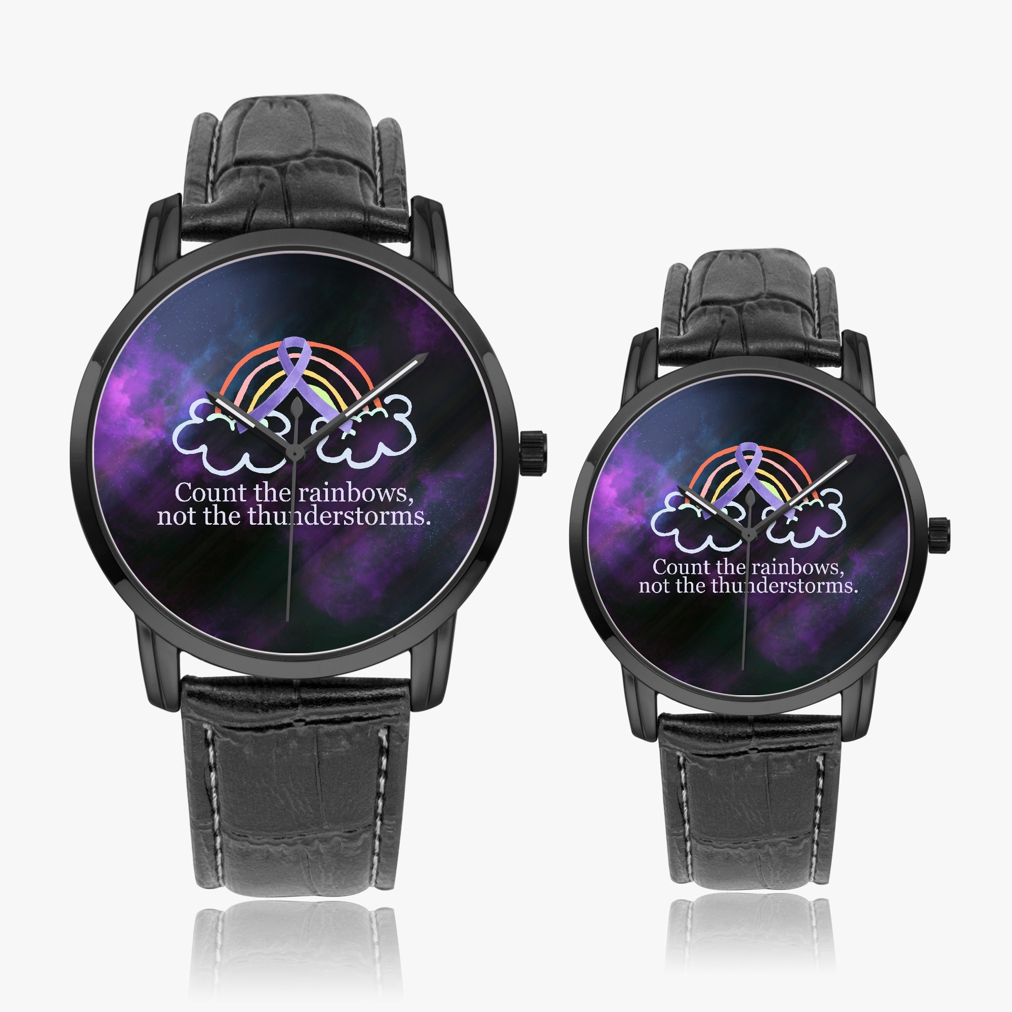 Count the Rainbows Instafamous Wide Type Quartz Watch - Jewelry, Watches - EpiAl's Shop