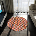 Cozy Plaid Round Rug for Pet Lovers - Stylish Home Decor - Decor, Home, Rugs & Doormats - EpiAl's Shop