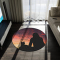 Cozy Round Rug for Cat Lovers - Decor, Home, Rugs & Doormats - EpiAl's Shop