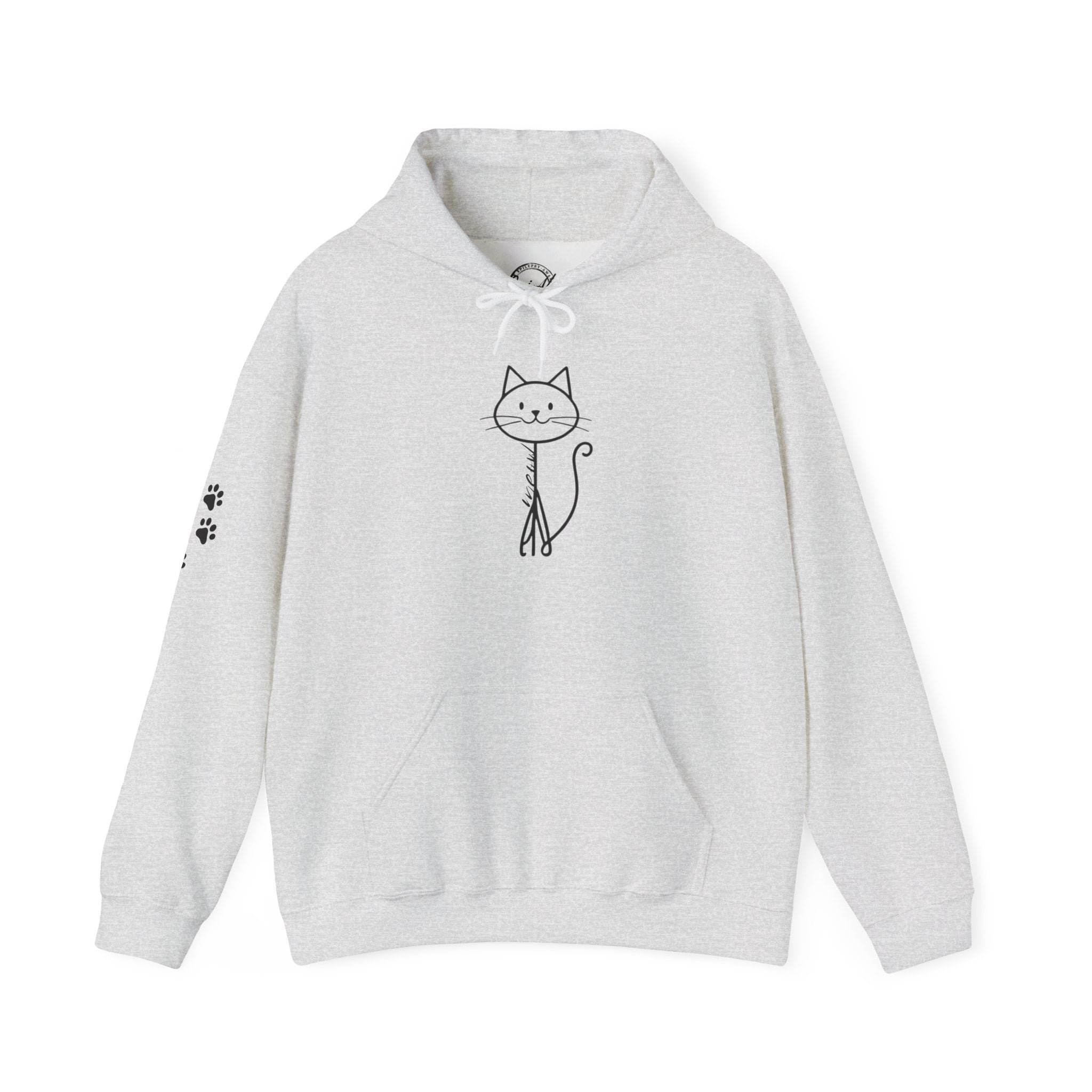 Cozy Stick Cat Lover Hoodie - Clothing, Hoodies - EpiAl's Shop