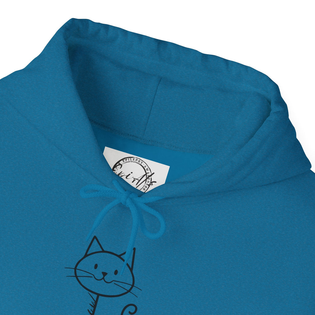 Cozy Stick Cat Lover Hoodie - Clothing, Hoodies - EpiAl's Shop